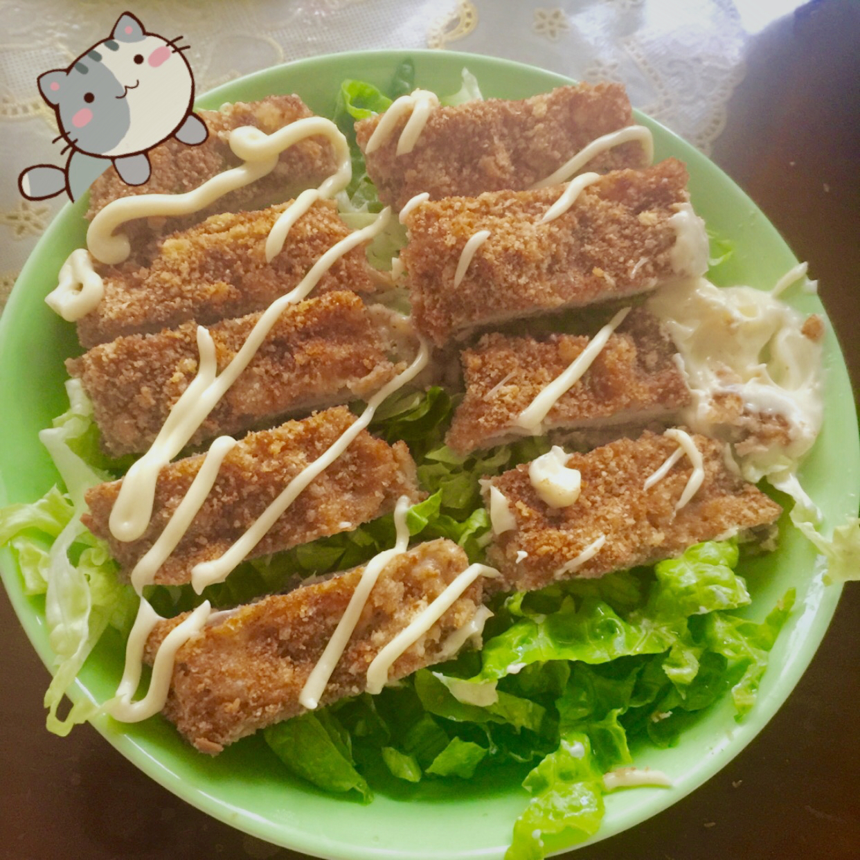 日式炸猪排（非油炸 揚げないとんかつ）