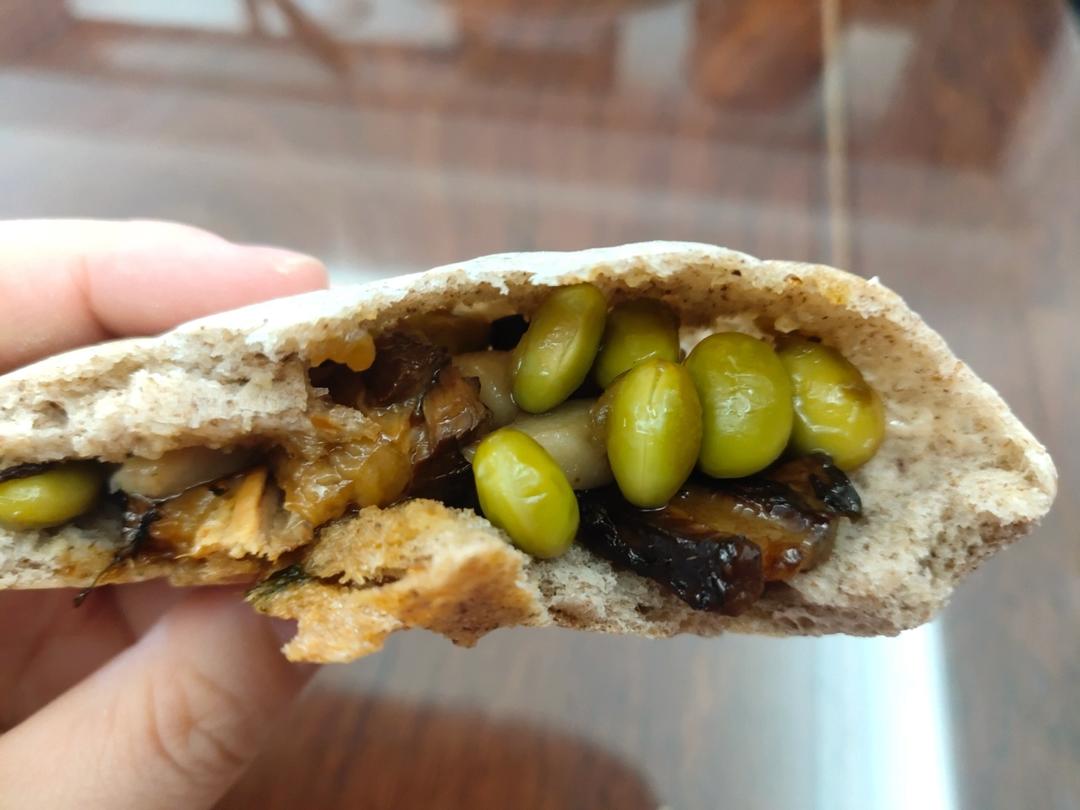 超快手的三明治伴侣| 冷藏法鲁邦种全麦口袋面包（Pita Bread）|消耗鲁邦种