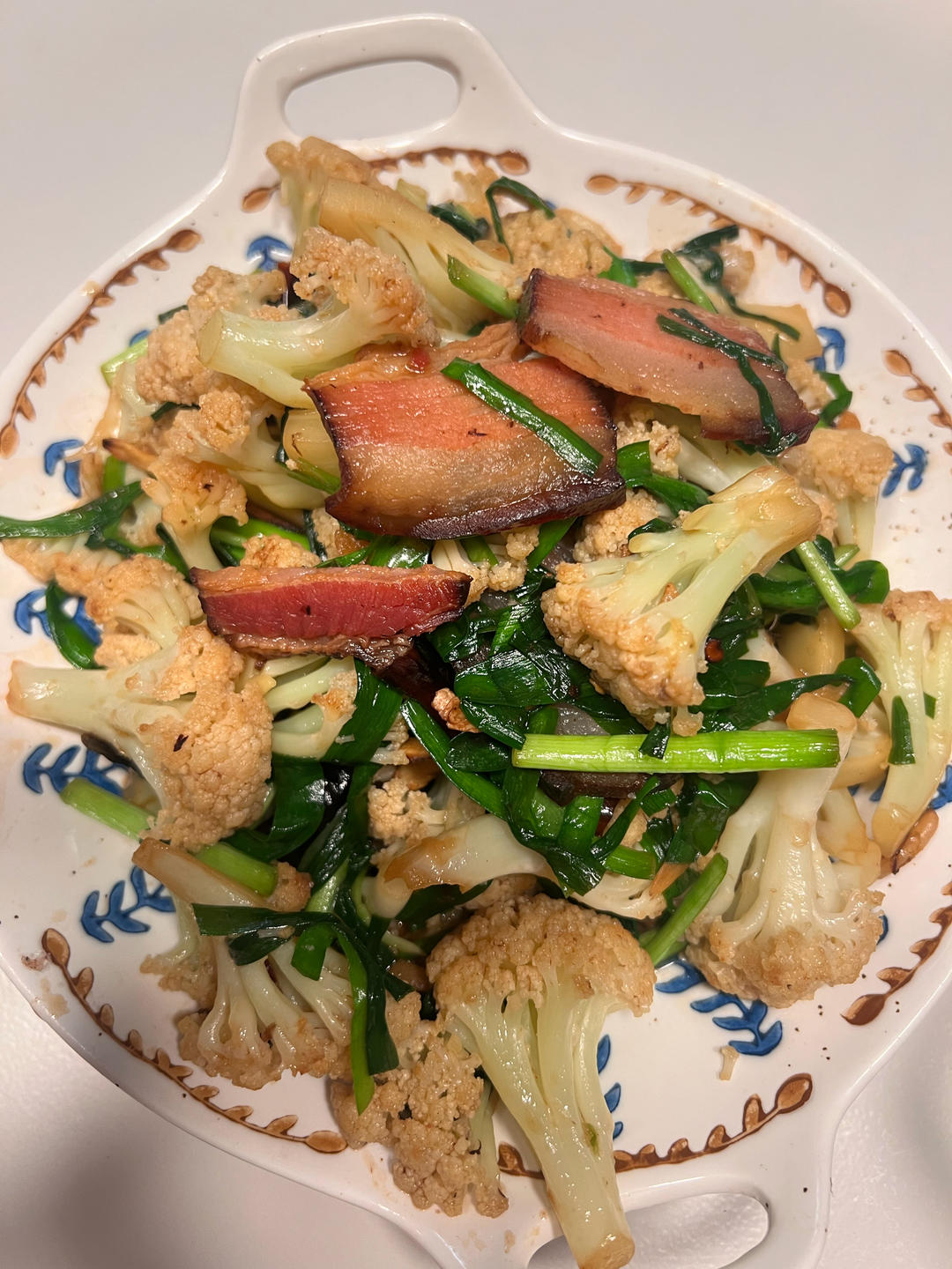 和饭店一个味道的干锅花菜