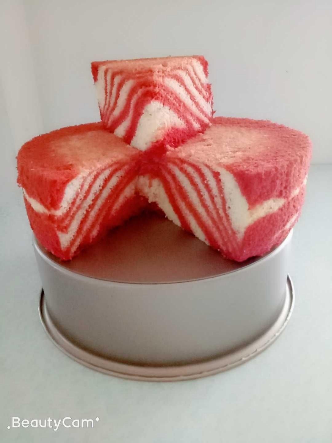 斑马纹酸奶蛋糕