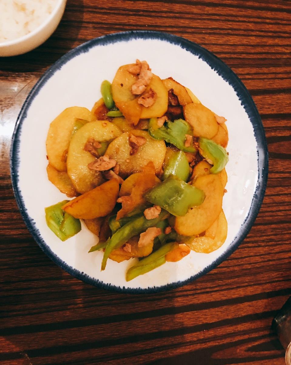 家常炒土豆片
