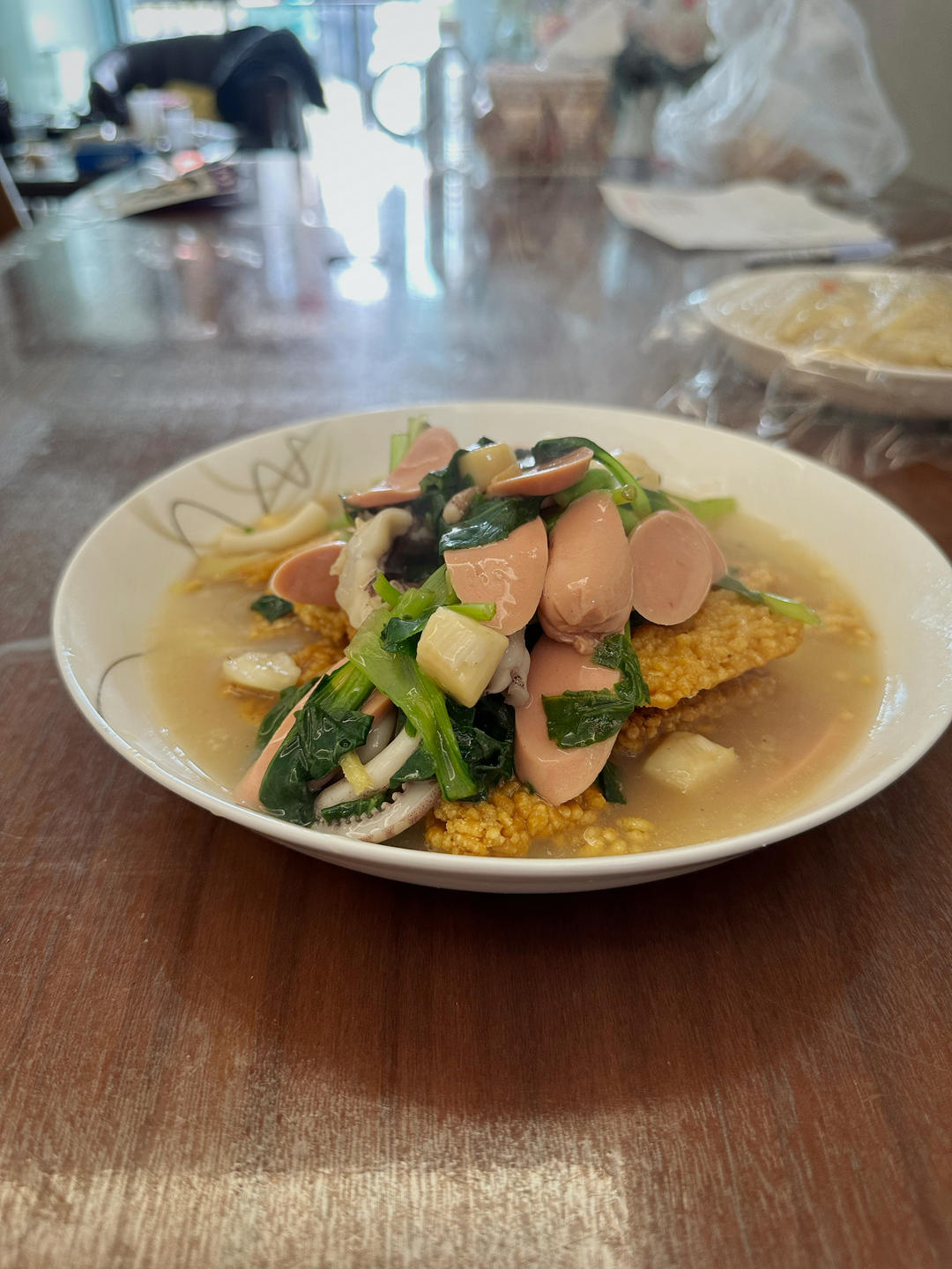 海鲜锅巴-2019年夜饭【曼食慢语】