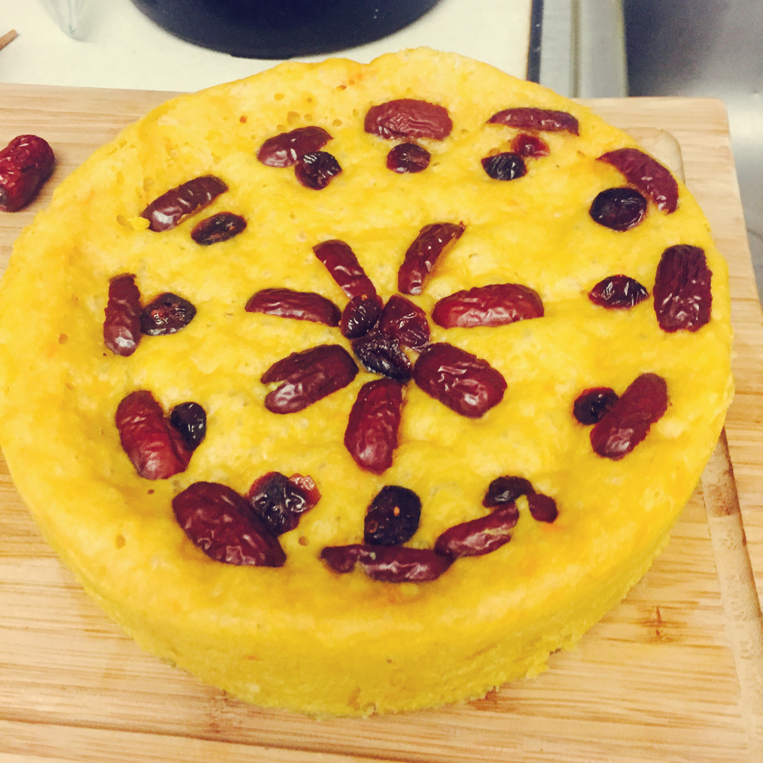 紫薯南瓜系列之双拼发糕