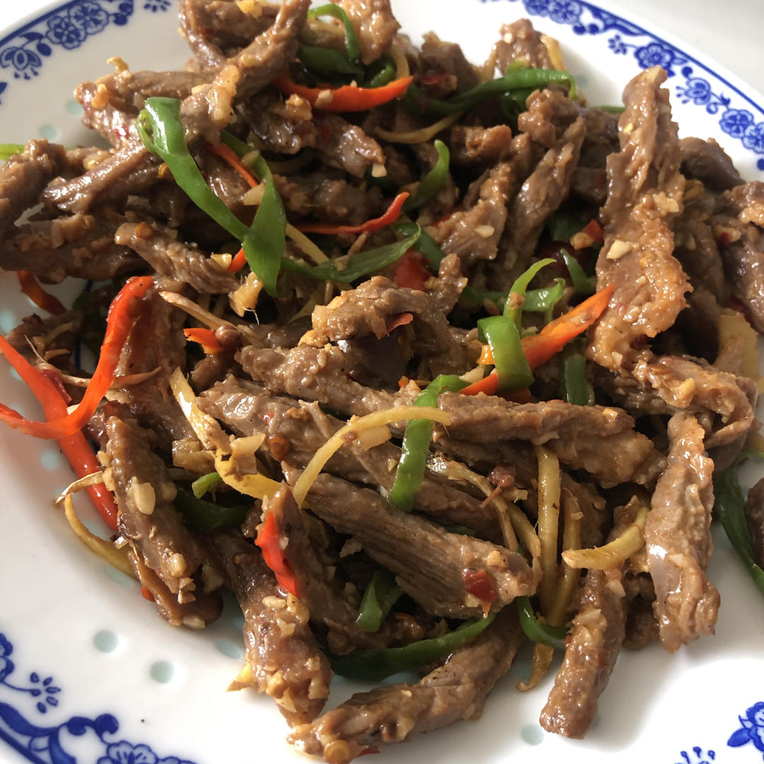 下饭神器*尖椒牛肉丝*
