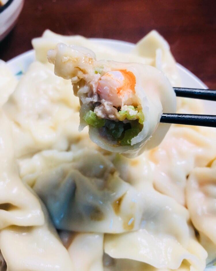 韭菜虾仁鲜肉水饺