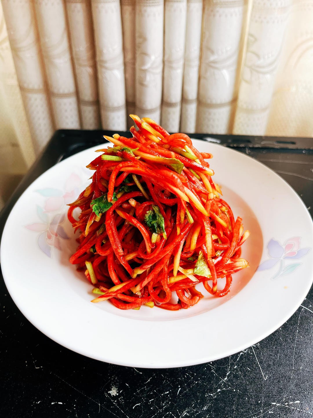 凉拌心里美萝卜