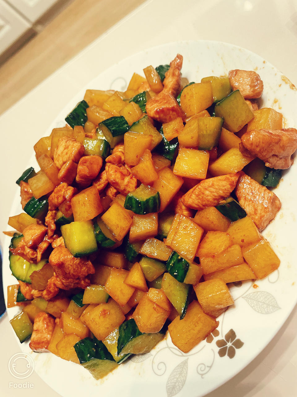 炒三丁（鸡肉）