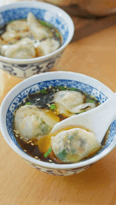 鲜汤素馄饨
