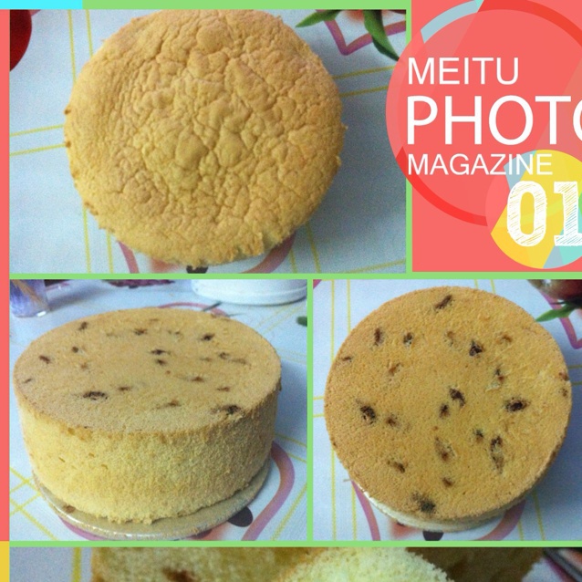 超简单完美戚风蛋糕（6寸2蛋）附打发、翻拌、脱模视频