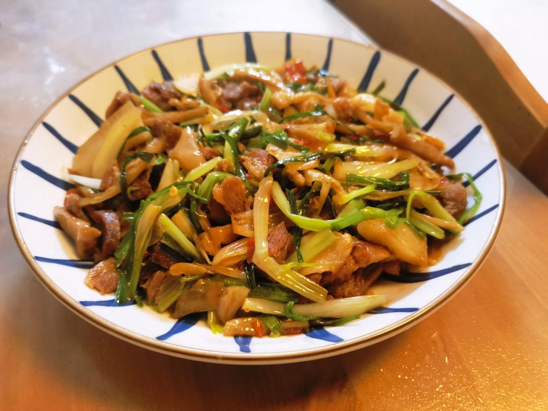藠头炒腊肉