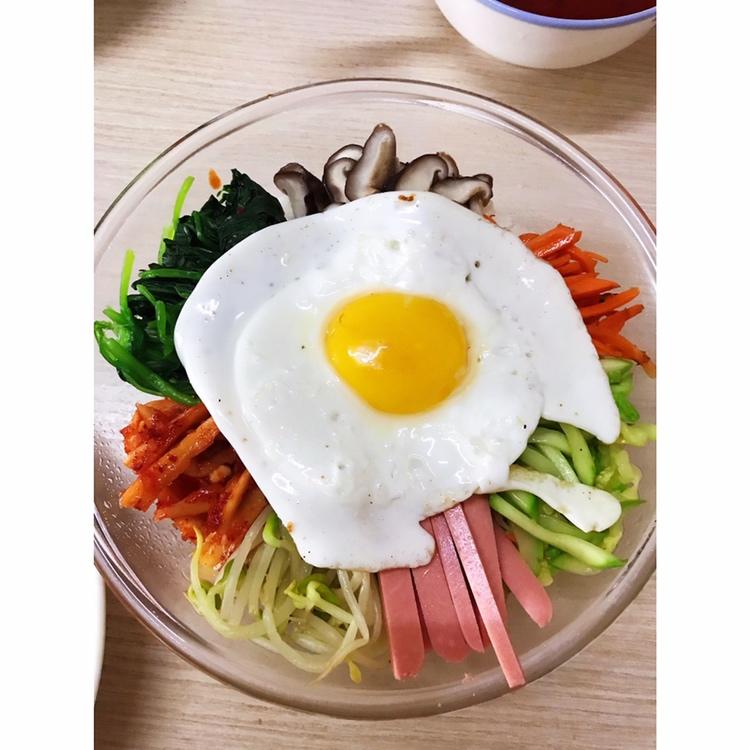 韩式拌饭的做法