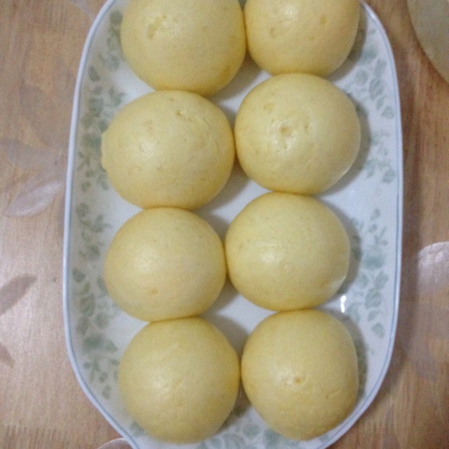 马儿飞飞做的鸡蛋馒头