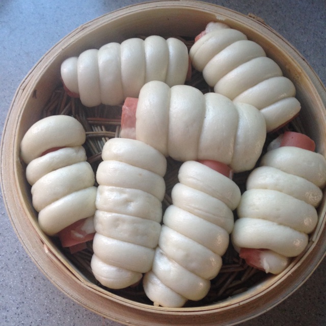 倾听雨落-做的香肠卷