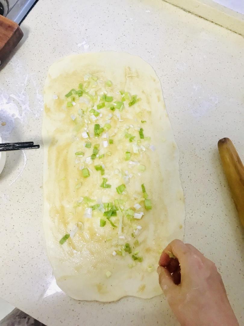 葱油饼～发面