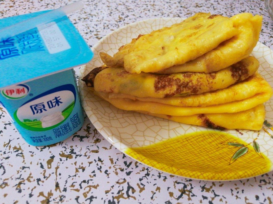 简单美味的早点～鸡蛋饼