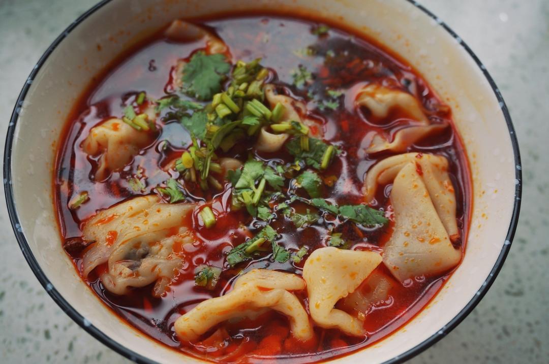 快手版酸汤馄饨