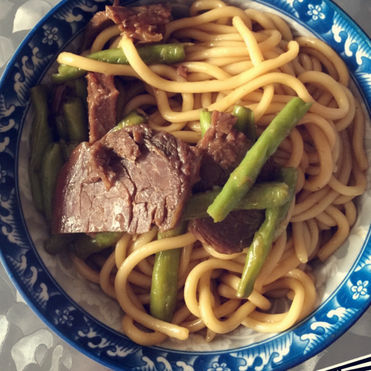 豆角焖面