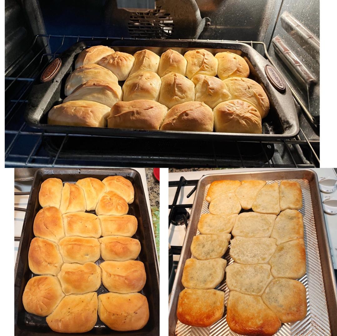 简单粗暴喷喷香的烤包子（自带水煎包体质）