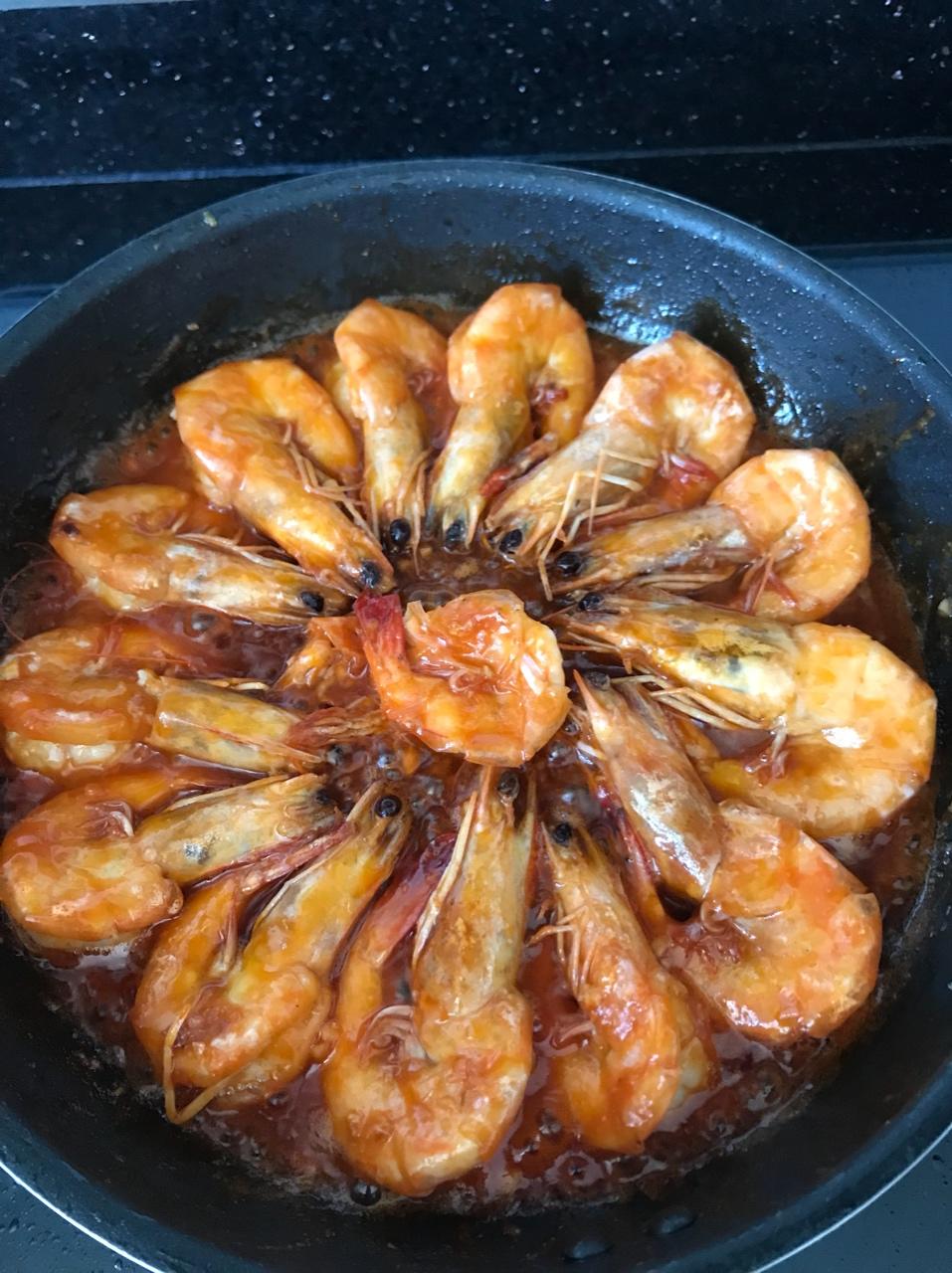 茄汁大虾
