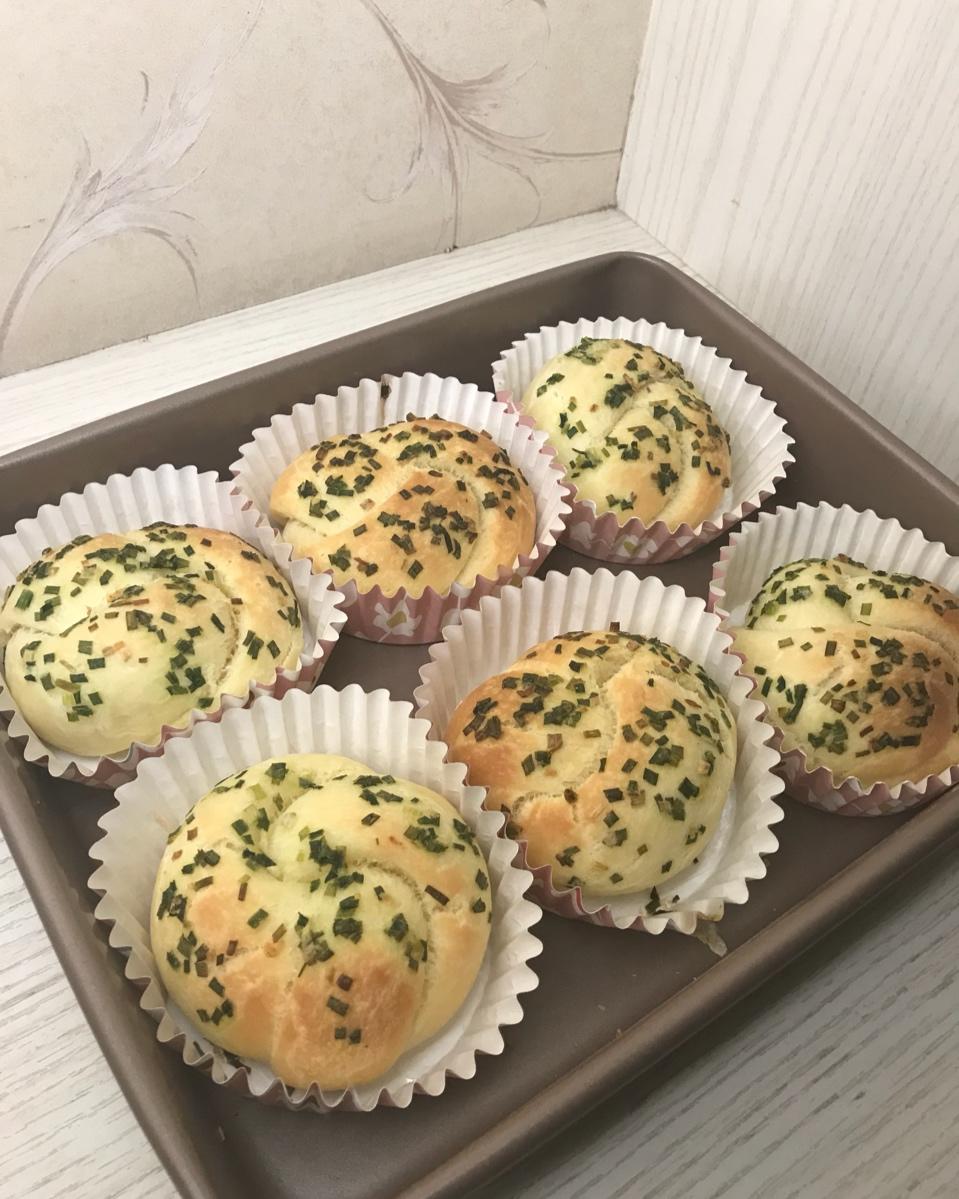 无糖香葱面包
