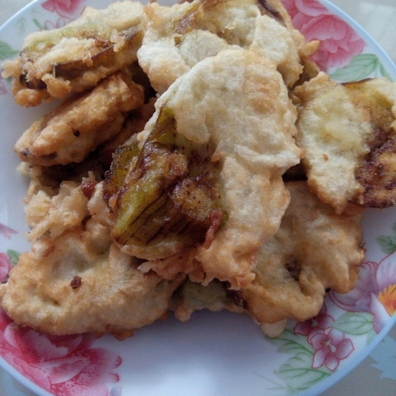 油炸茄子饼
