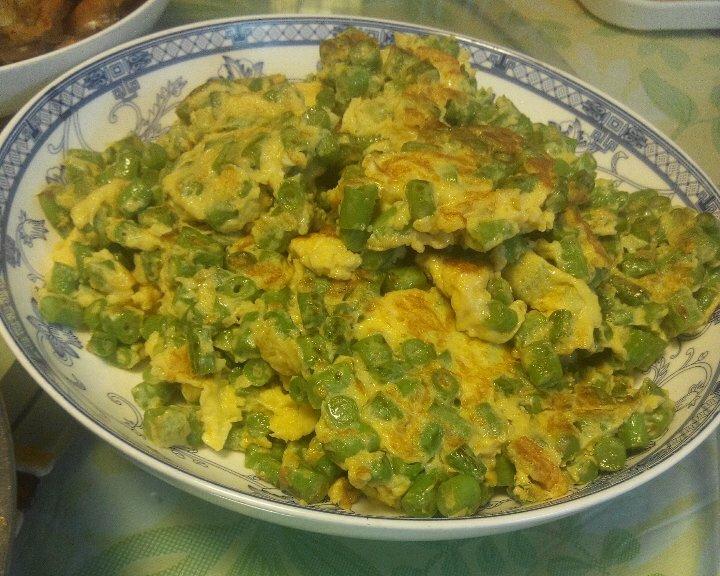爸爸的厨房——豆角炒蛋