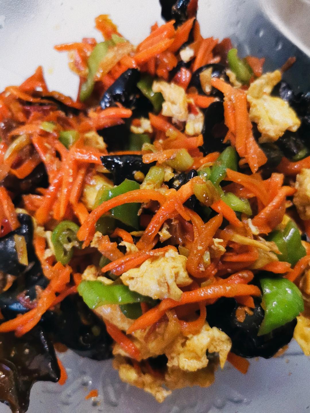 下饭菜鱼香鸡蛋