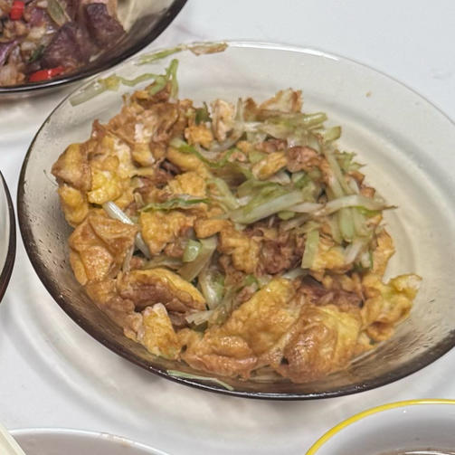 整个简单的韭黄炒蛋（手把手教学）