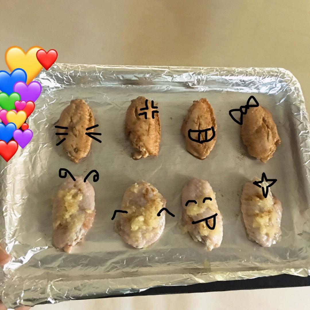 意想不到！快手简单超好吃的蒜香鸡翅