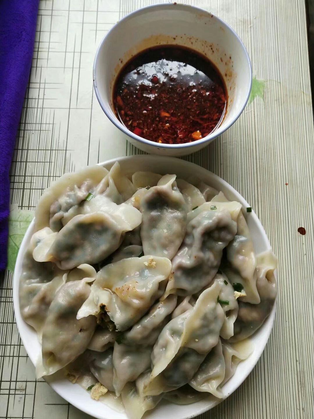 韭菜鸡蛋饺子
