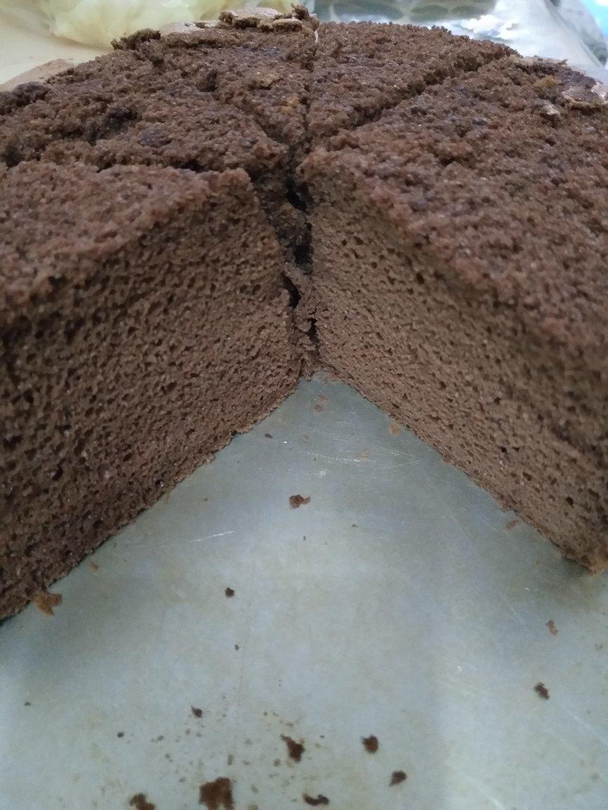 8寸可可戚风蛋糕