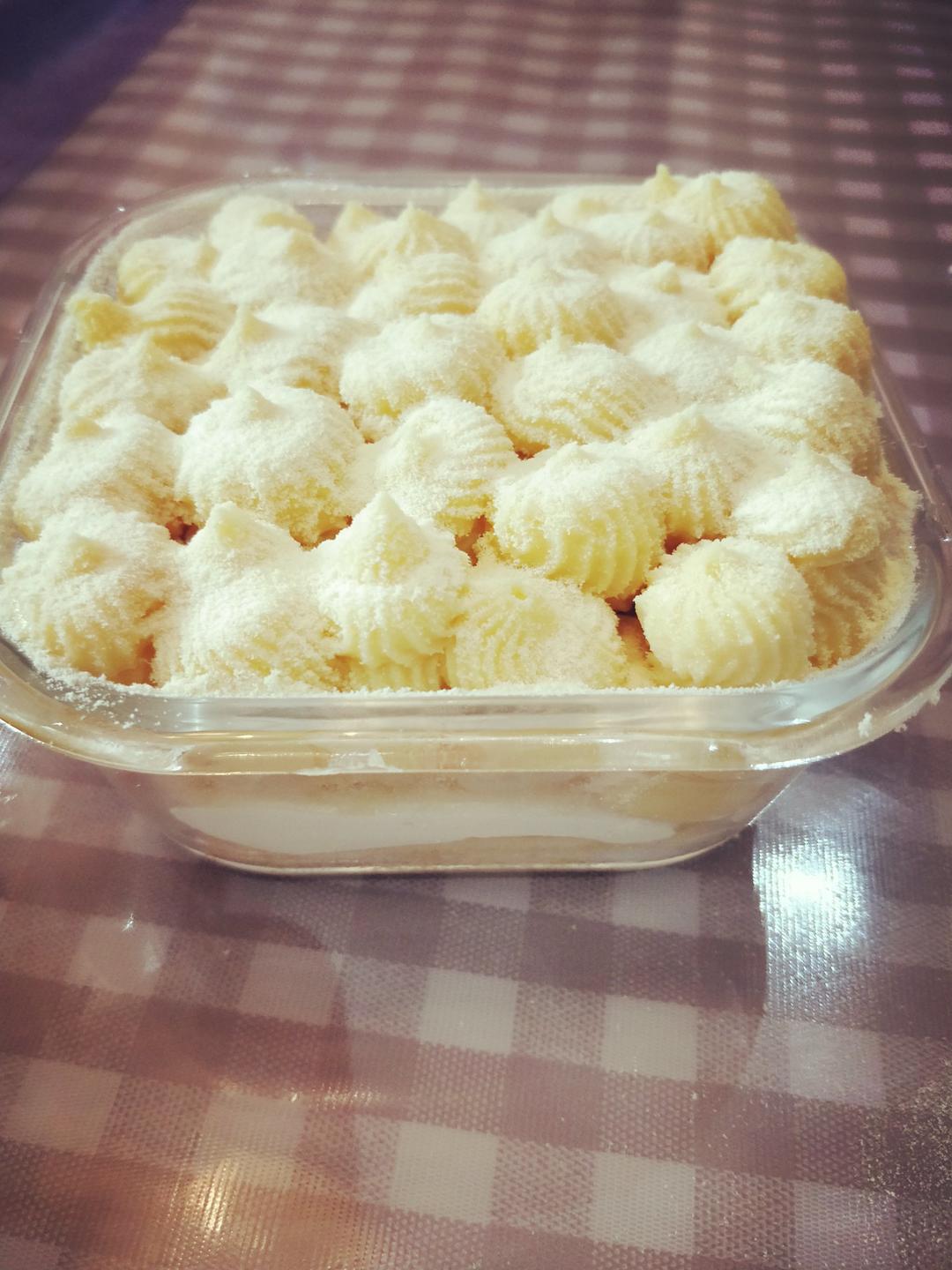 日式豆乳盒子蛋糕