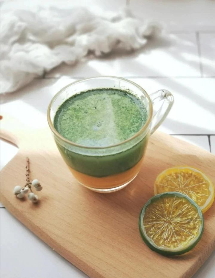 南瓜抹茶dirty拿铁