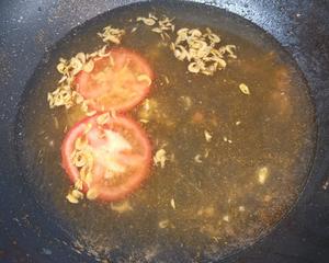 西红柿青菜鸡蛋汤的做法 步骤2