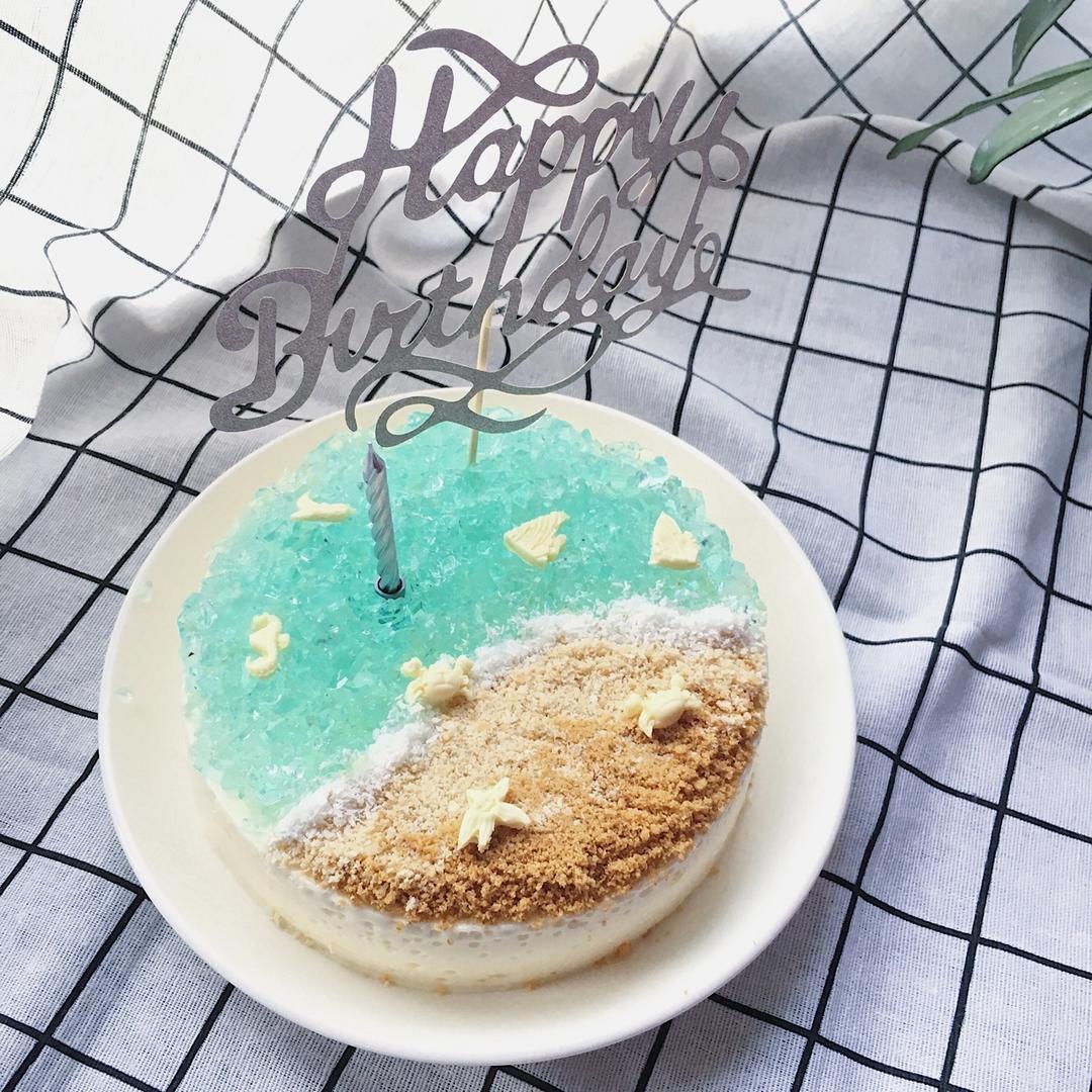 海洋酸奶慕斯蛋糕