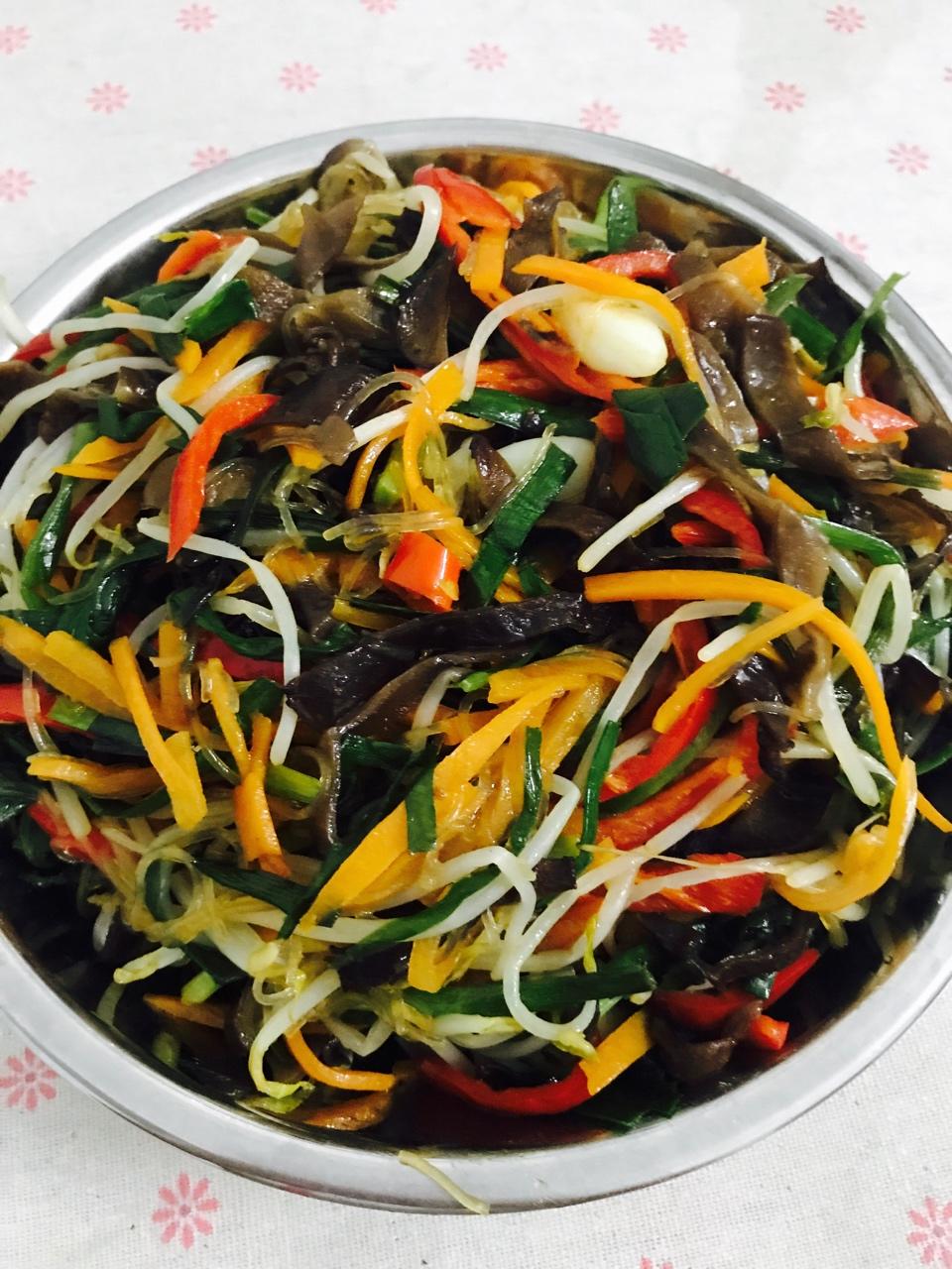 家常炒合菜
