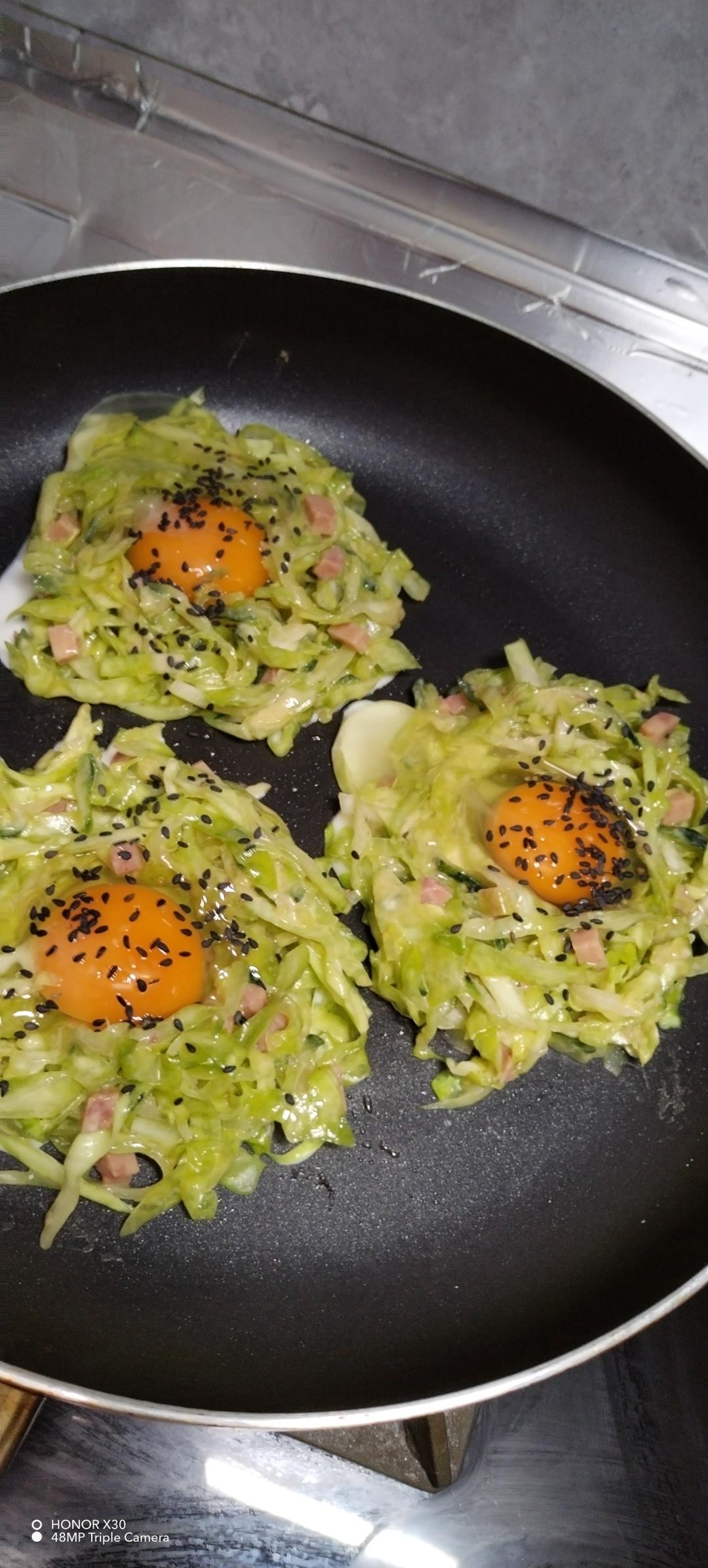 蔬菜早餐饼