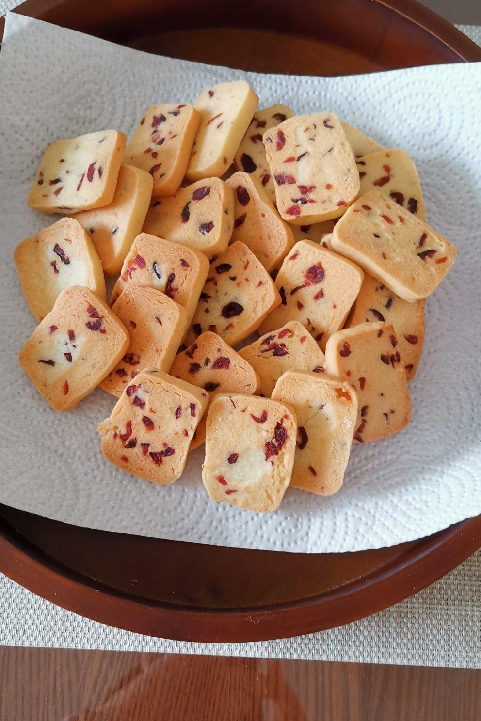 蔓越莓饼干的做法（烤箱做饼干）