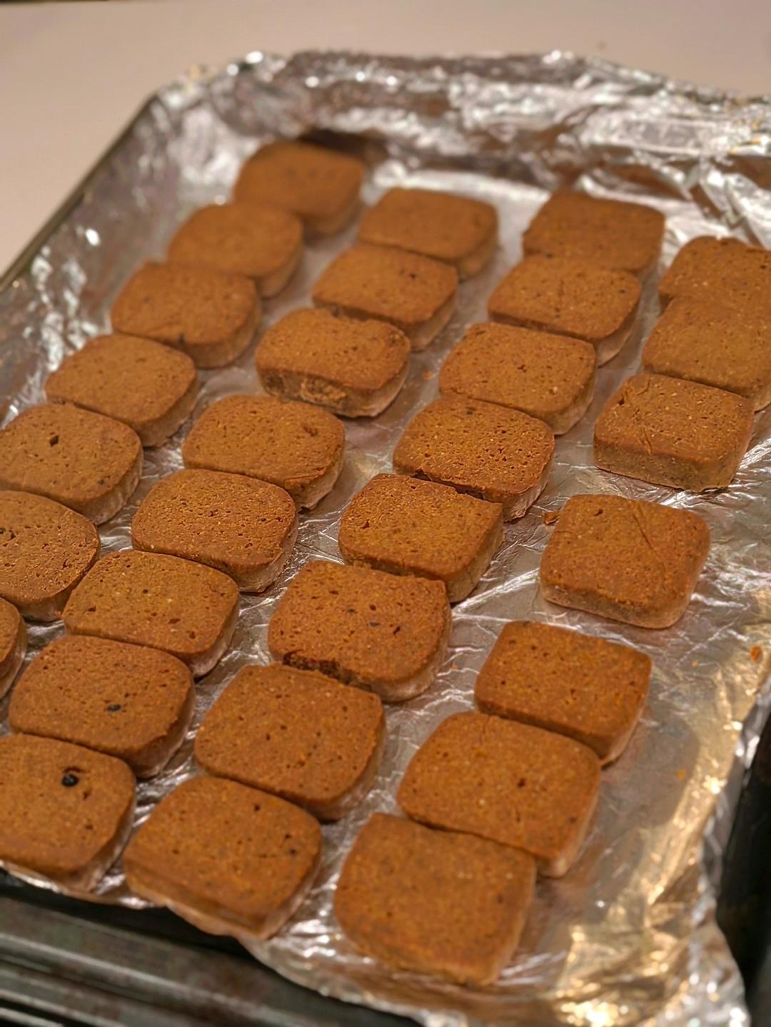 咖啡控☕️超浓郁杏仁咖啡曲奇｜搅一搅就搞定