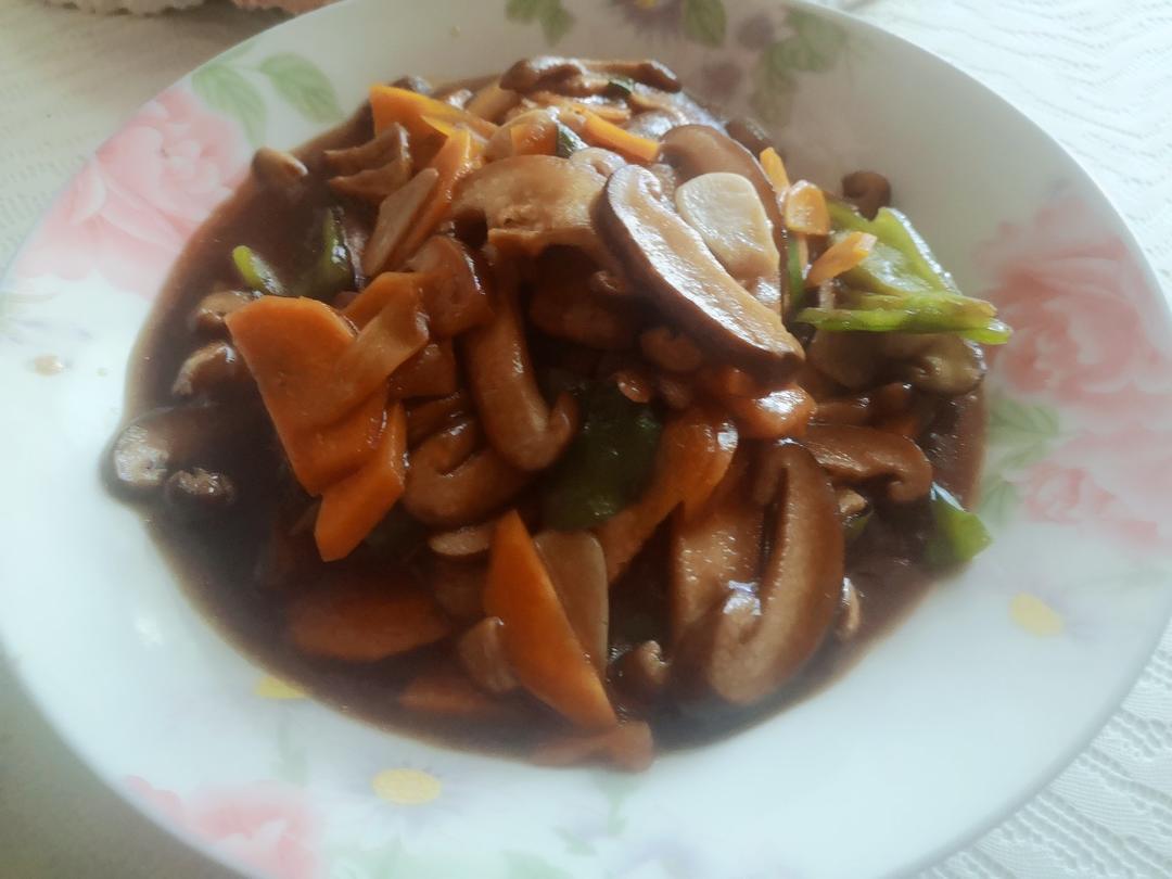 素炒香菇