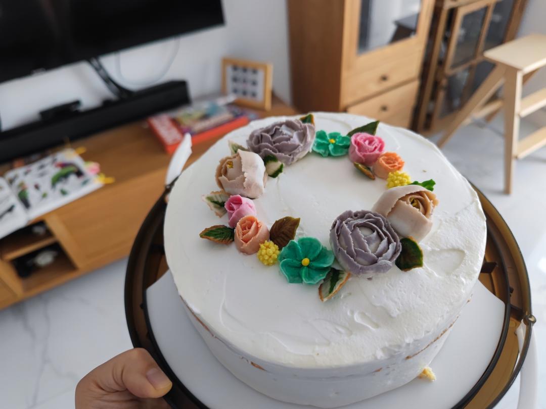 《Tinrry+》戚风蛋糕（6寸配方）（基础、超详细教程）