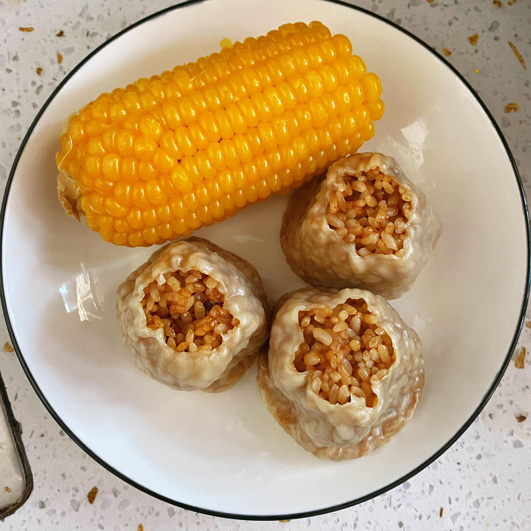 蒸玉米
