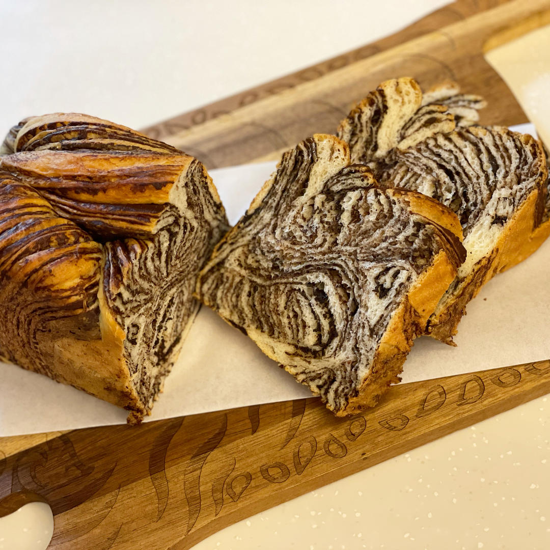 “手工”大理石土司，美得不像话