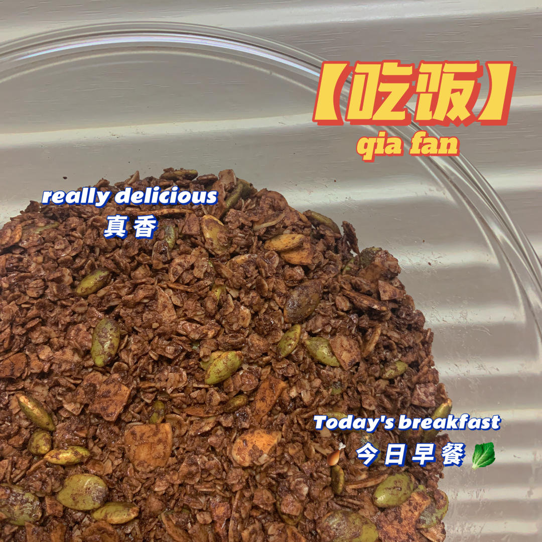 烘焙麦片（可可口味） Homemade Granola