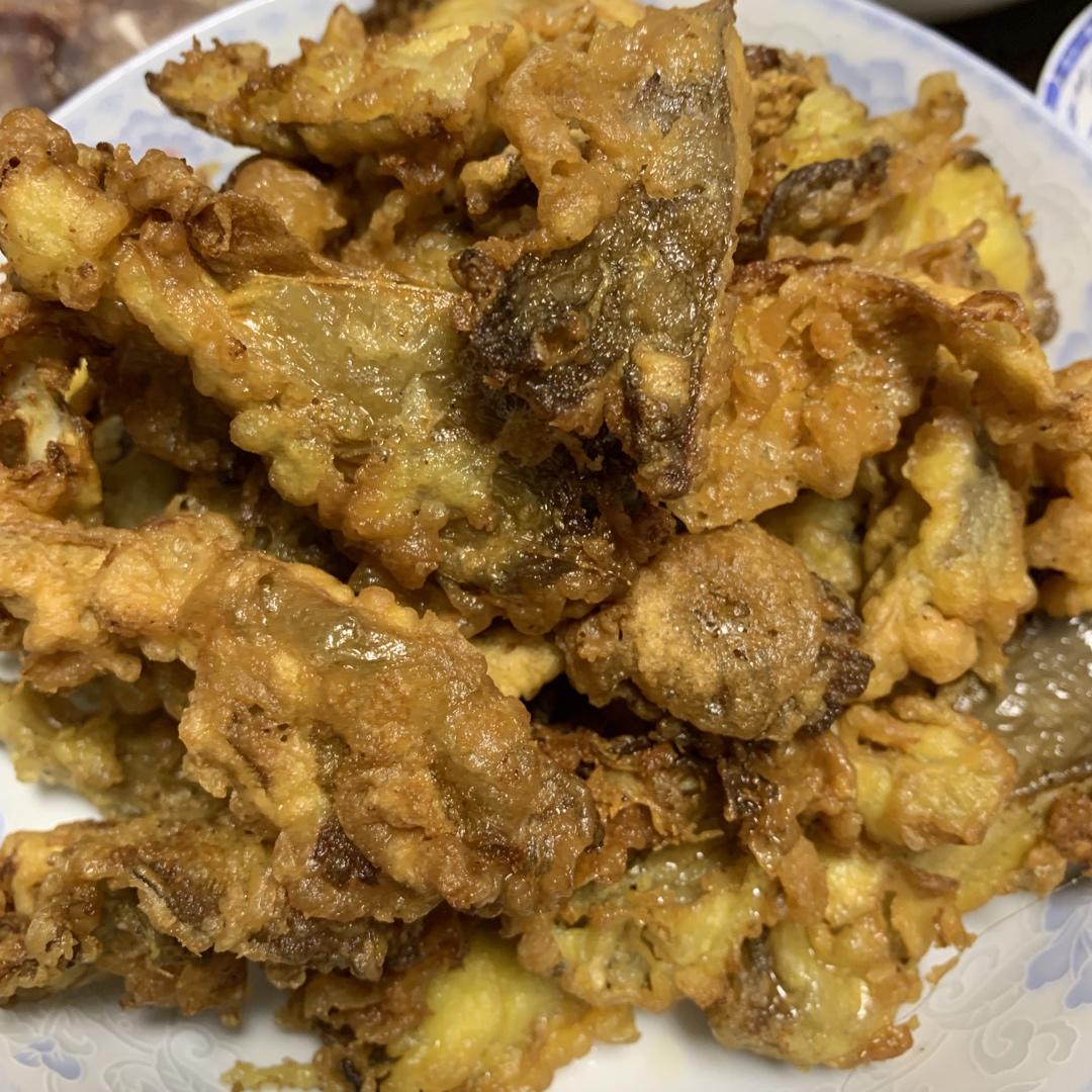 油炸平菇