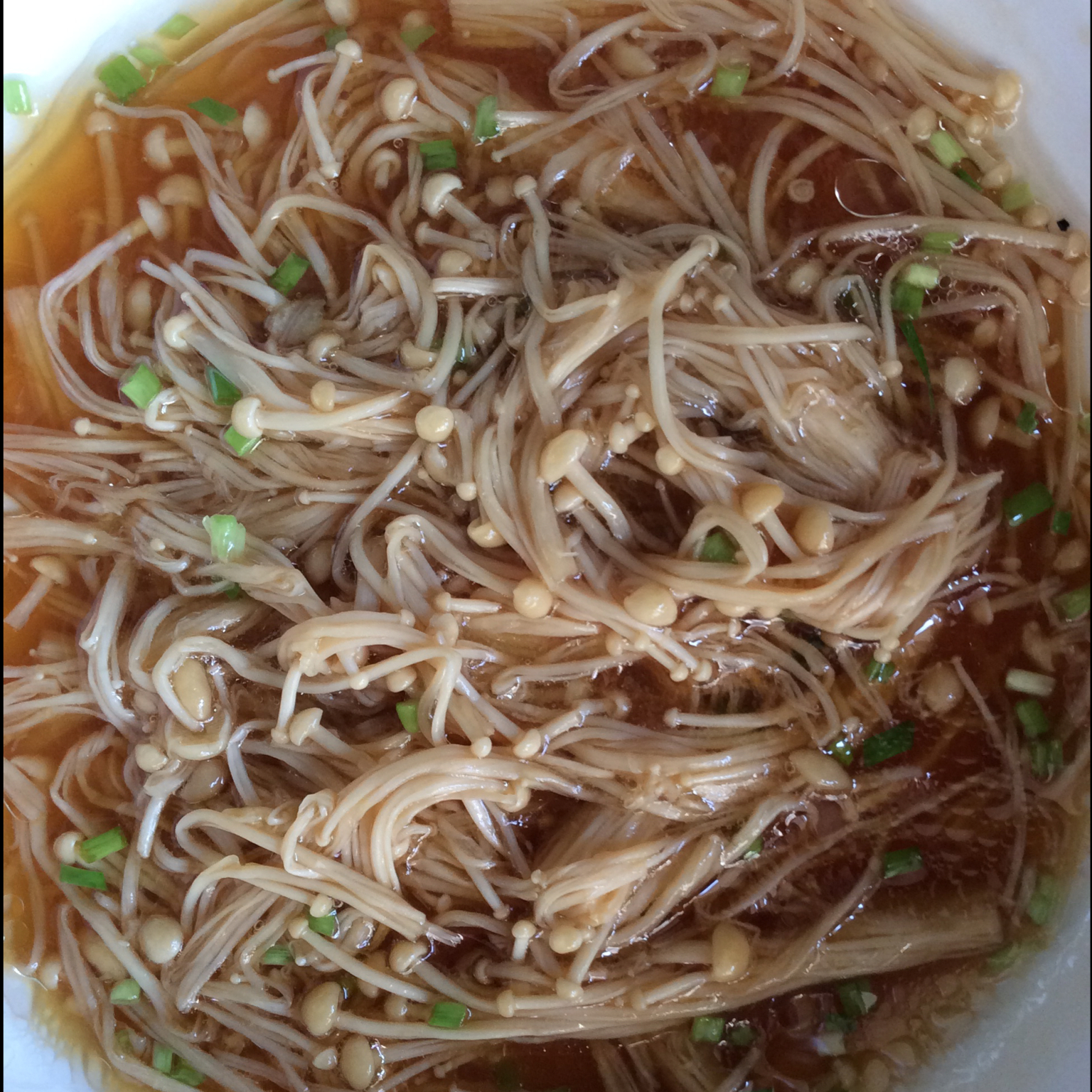 油泼金针菇