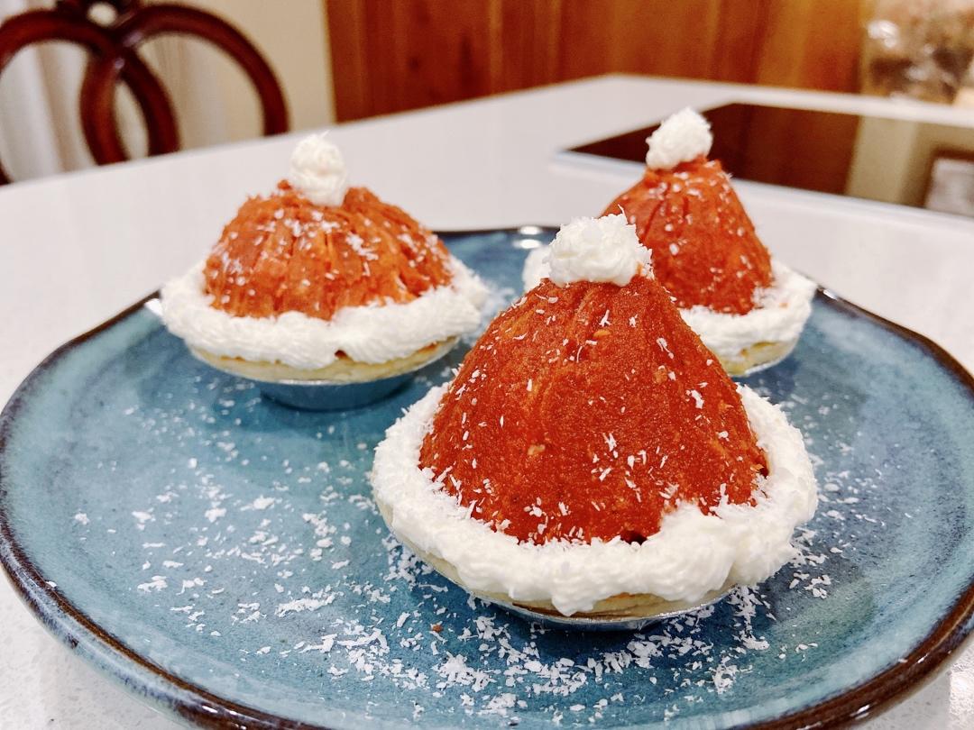圣诞限定——帽子挞（蒙布朗挞）