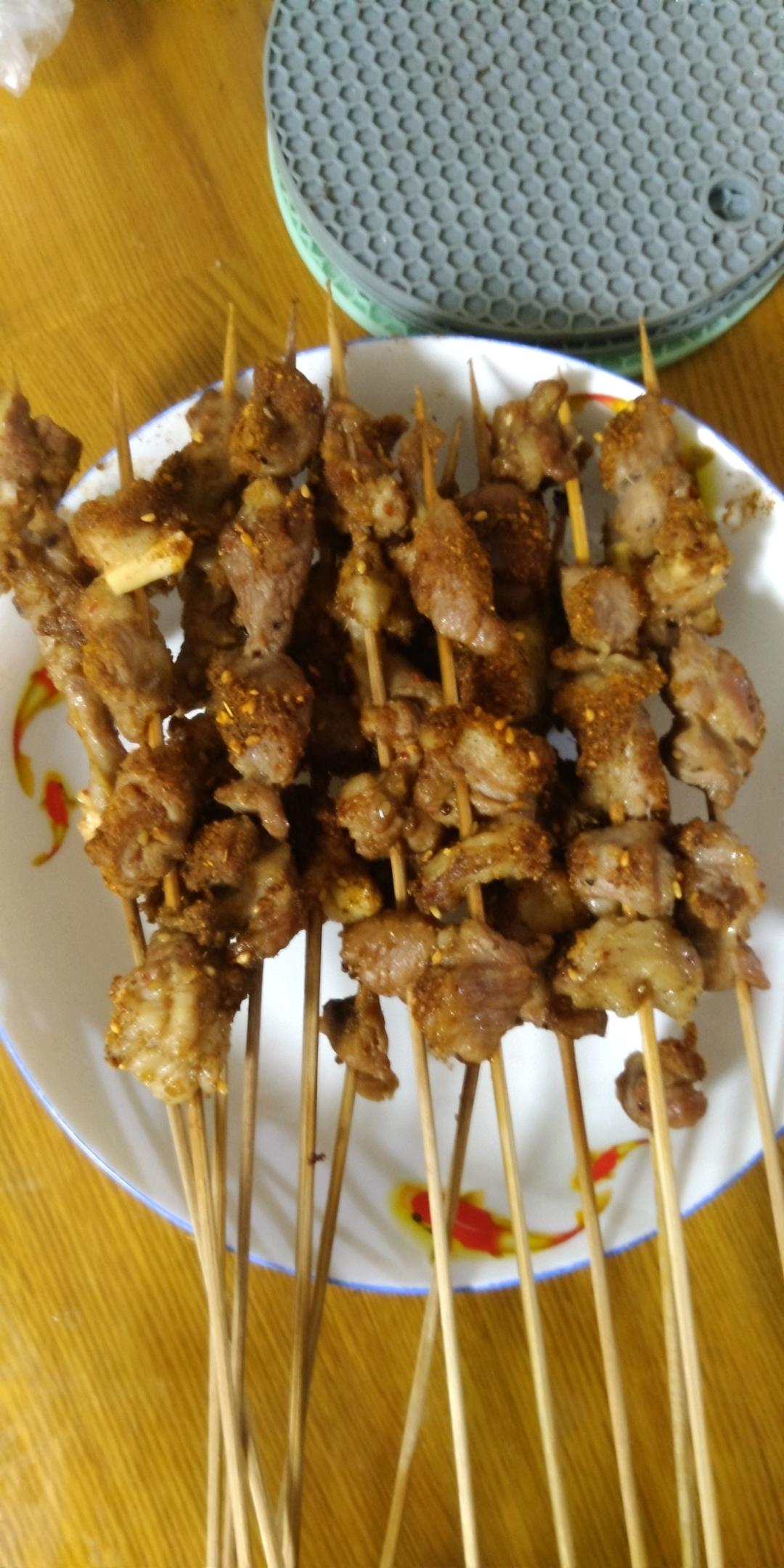 巨好吃的羊肉烤串（烤箱版）