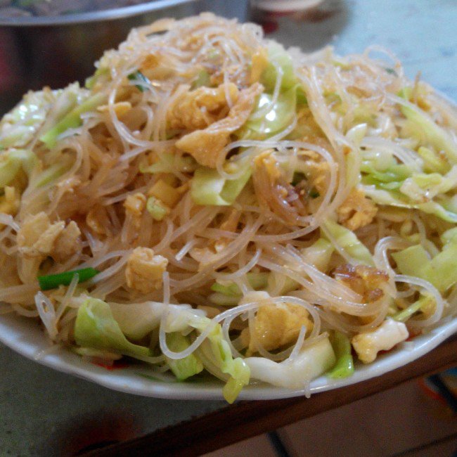 鸡蛋炒米粉