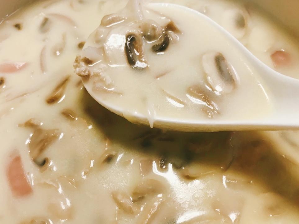 奶油鸡茸蘑菇汤（必胜客同款）